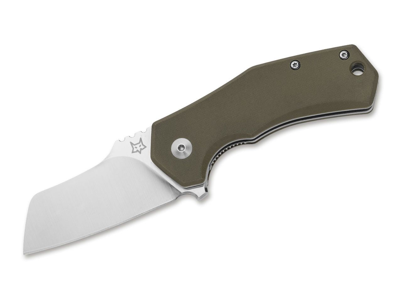 Fox Italico 2.36" M390 G10 OD Green Folding Knife by Antonio Di Gennaro FX-540 G10OD