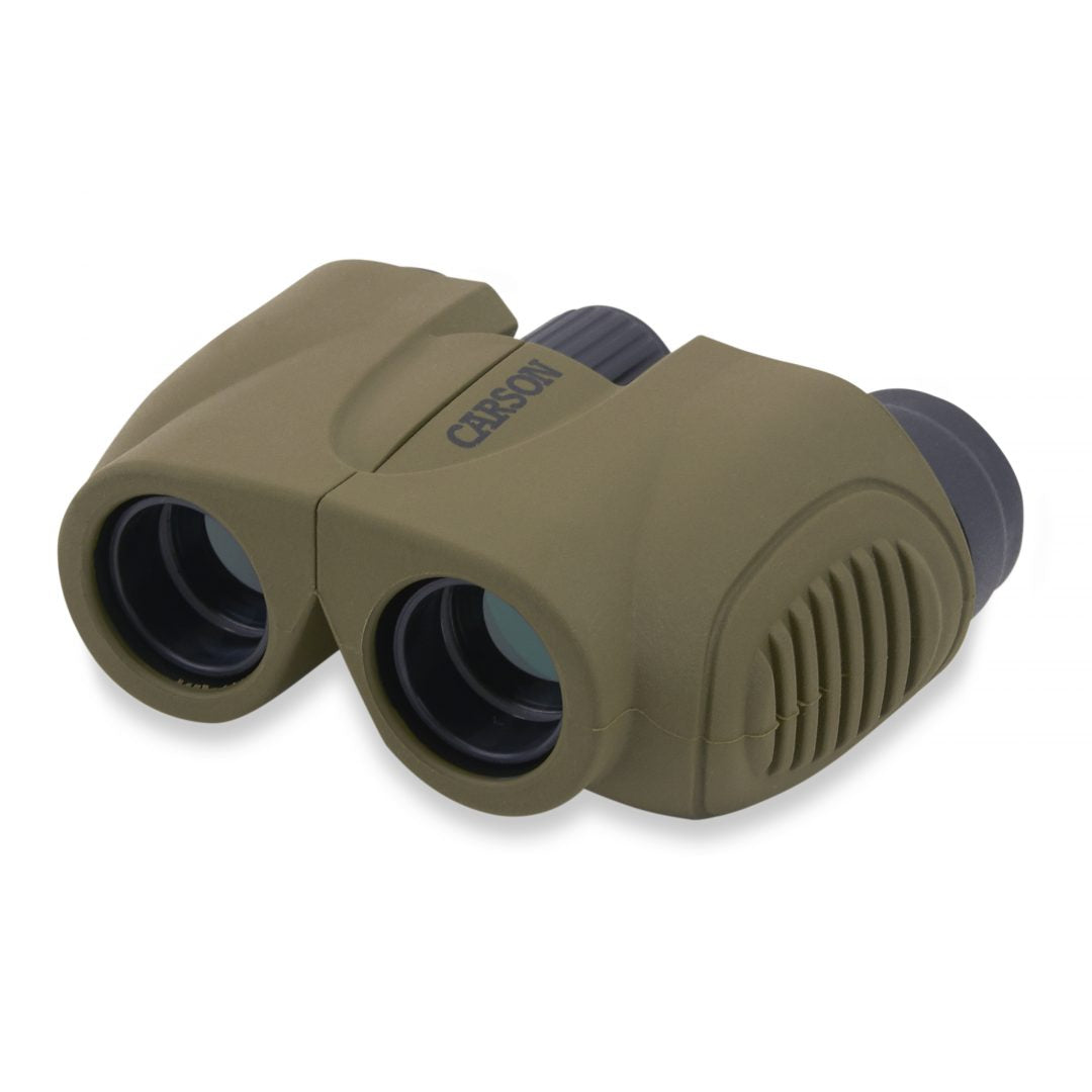 Carson Hornet 8x22mm Porro Prism Compact Lightweight Binoculars Olive Green HT-822