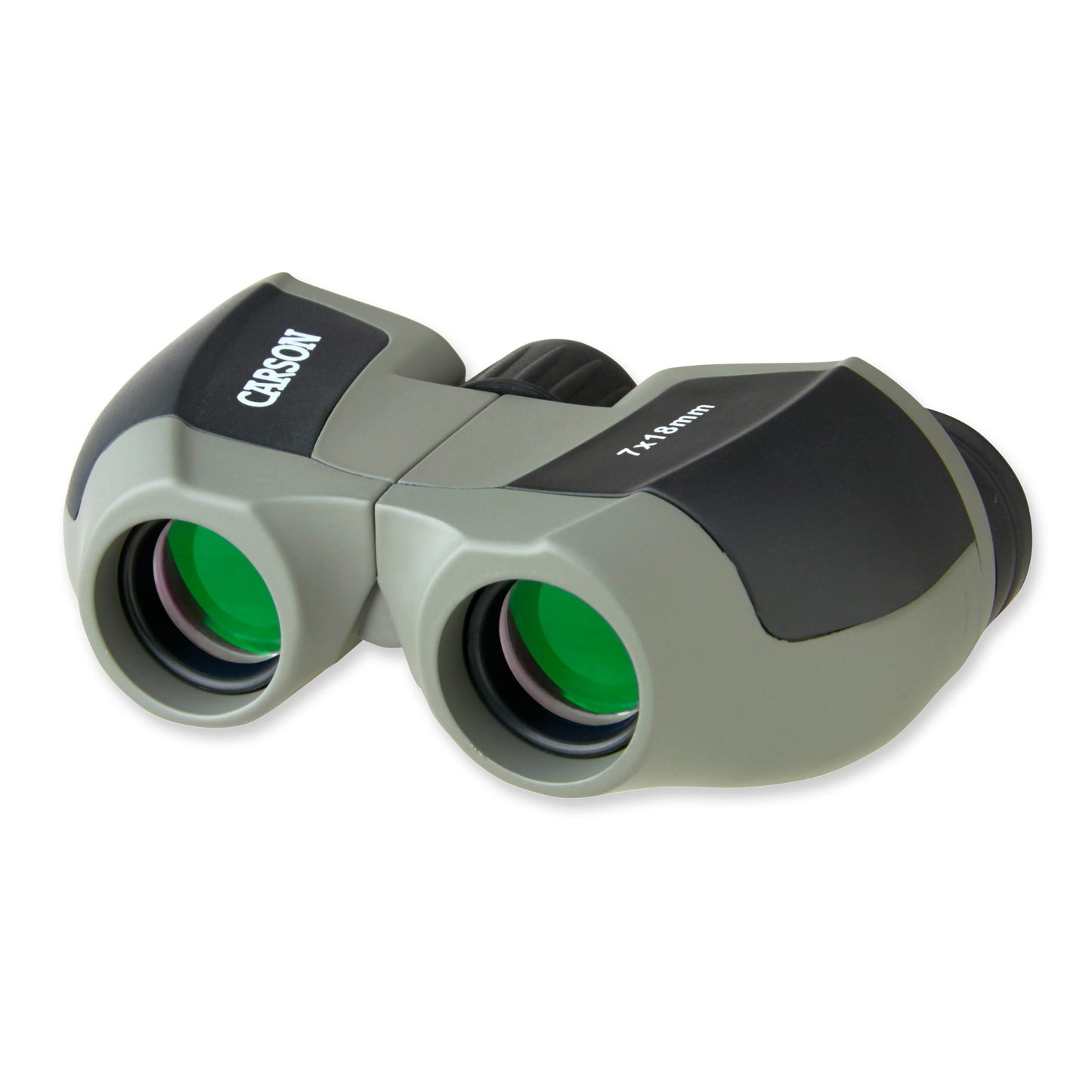 Carson MiniScout 7x18mm Porro Prism Ultra-Compact Lightweight Binoculars JD-718