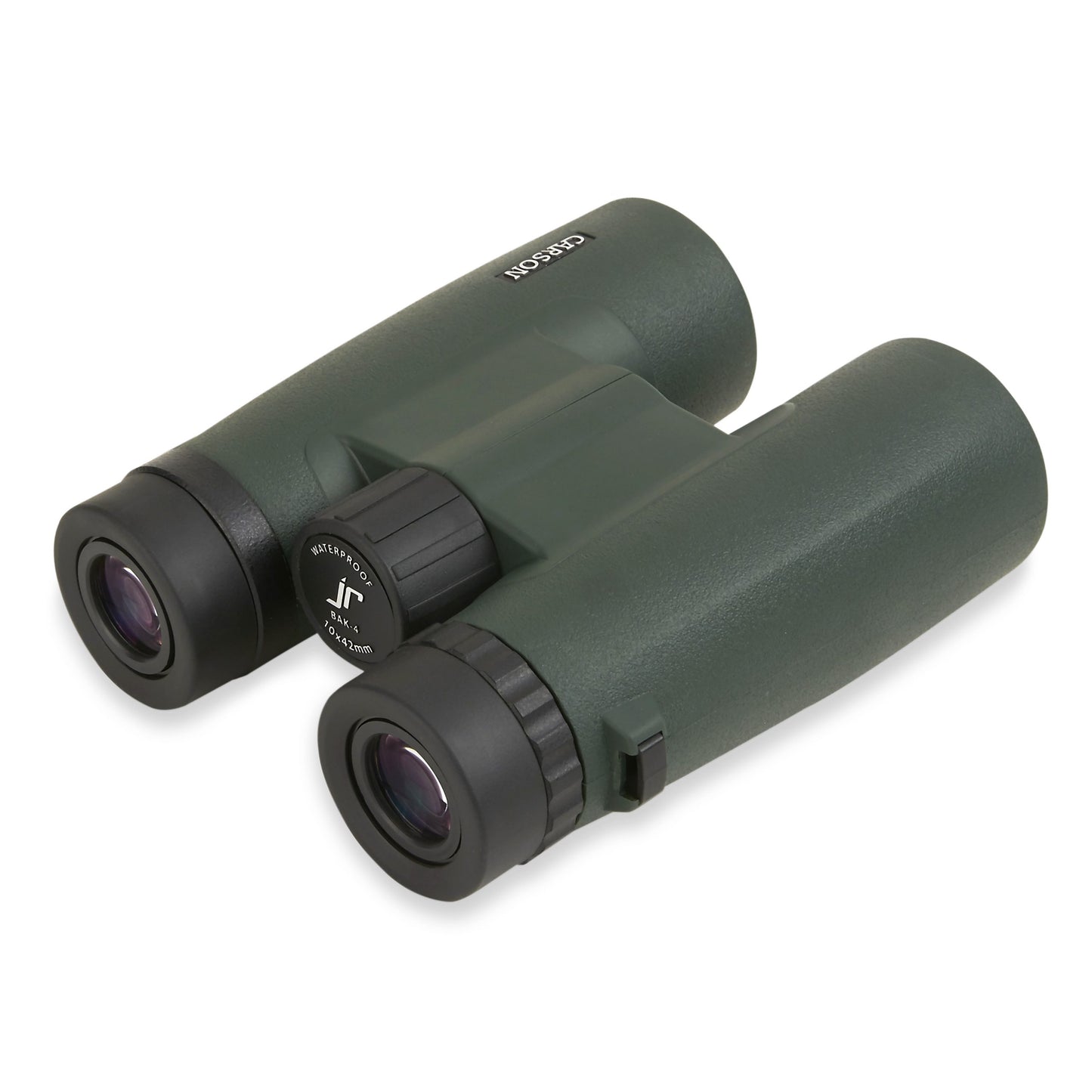 Carson JR Series 10x42mm Full-Sized Waterproof Binoculars Green JR-042