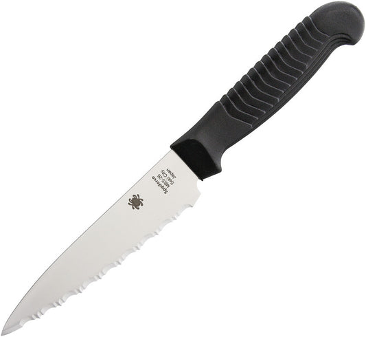 Spyderco 4" MBS-26 SpyderEdge Kitchen Paring Knife - Made in Japan - K05SBK