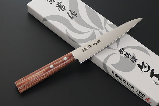 Kanetsune 555 Series Petty 5.31" DSR-1K6 Kitchen Knife - Made in Japan KC-363