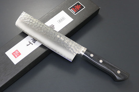Kanetsune Tsuchime Usubagata 6.49" VG-1/SUS410 San-Mai Kitchen Knife - Made in Japan KC-946