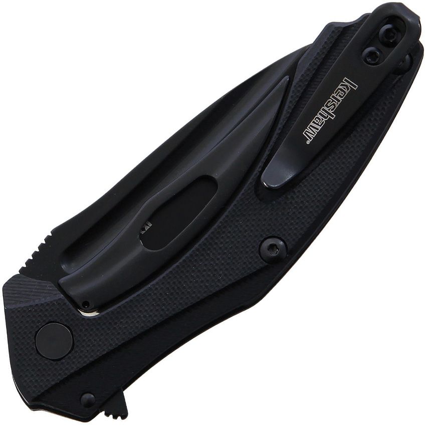 Kershaw Natrix Mini 2.75" Black G10 KVT Flipper Folding Knife 7006BLK