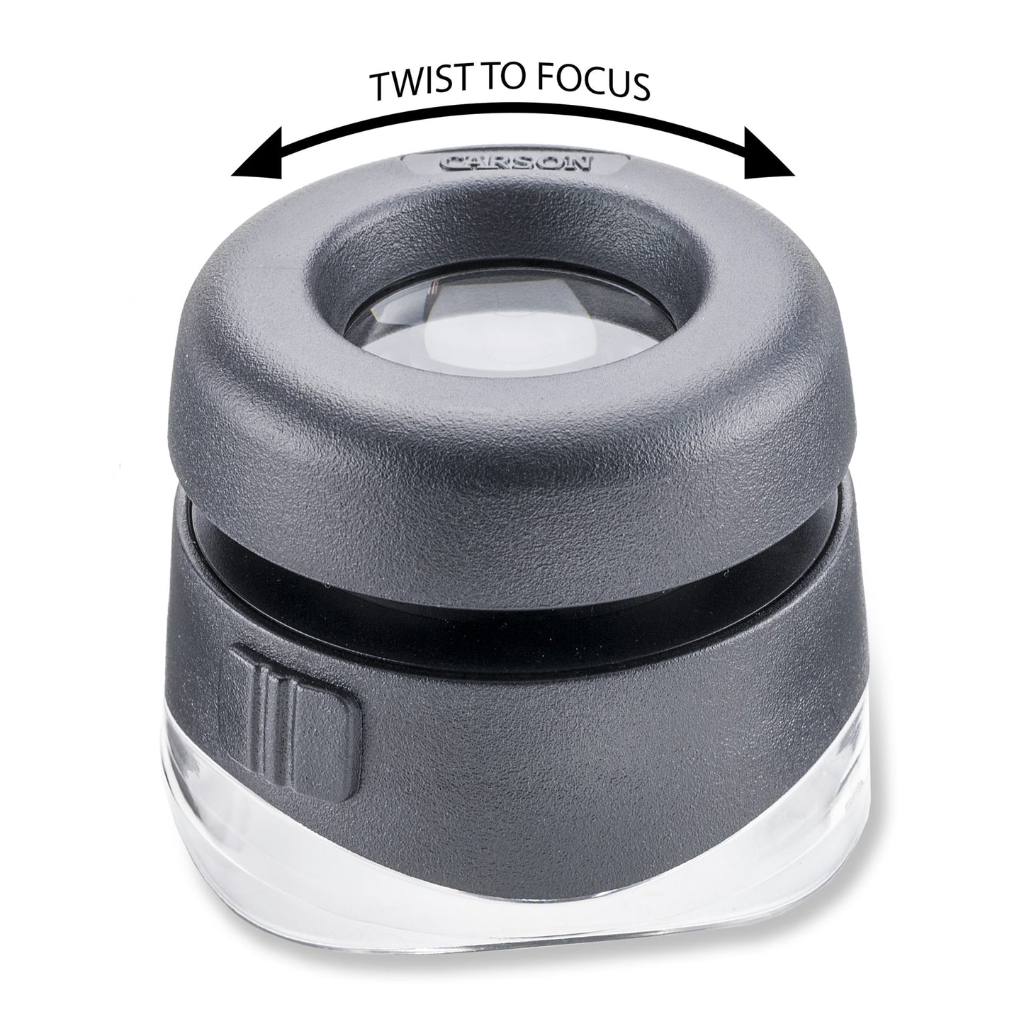 Carson LED VersaLoupe 10x LED Lighted Focusing Loupe Magnifier LH-50