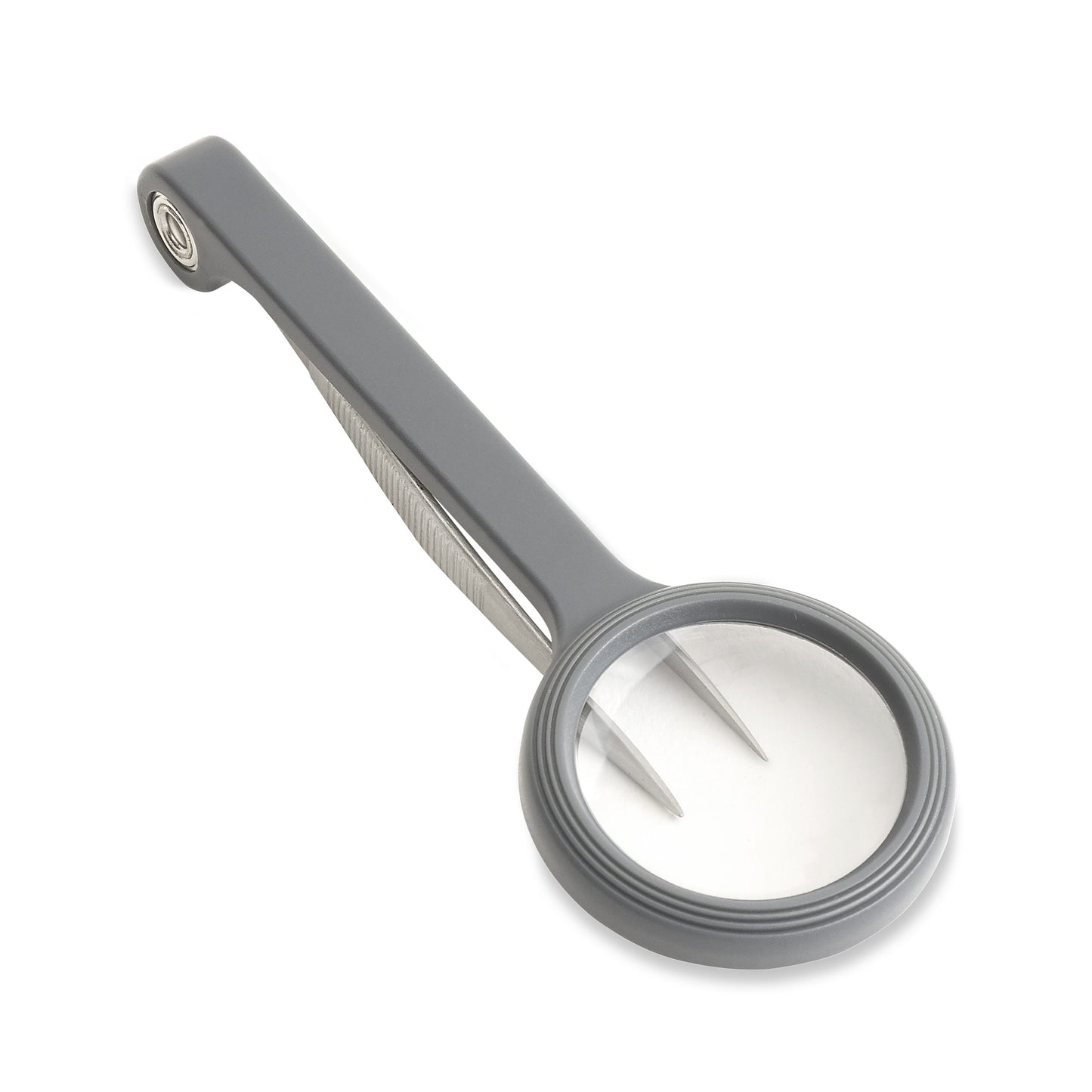 Carson MagniGrip 4.5x Power 1.2” Magnifier with Precision Tweezers MG-55