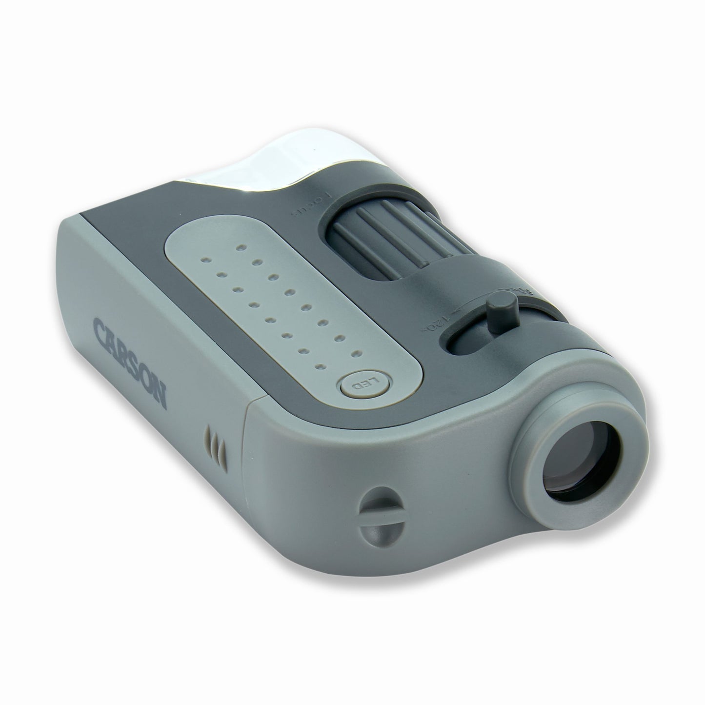 Carson MicroBrite Plus 60x-120x LED Lighted Zoom Pocket Microscope MM-300