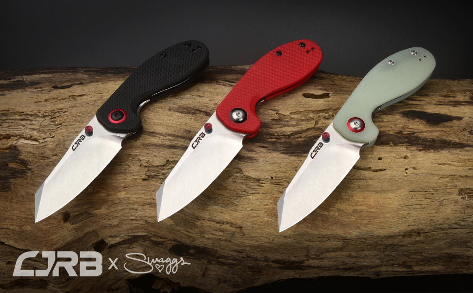 CJRB Maileah 2.39" AR-RPM9 Red G10 Folding Knife J1918-REF