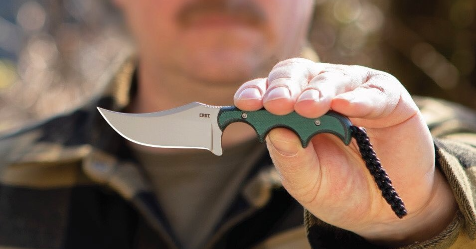 CRKT Minimalist Persian Fixed Blade Knife - Alan Folts Design - 2379