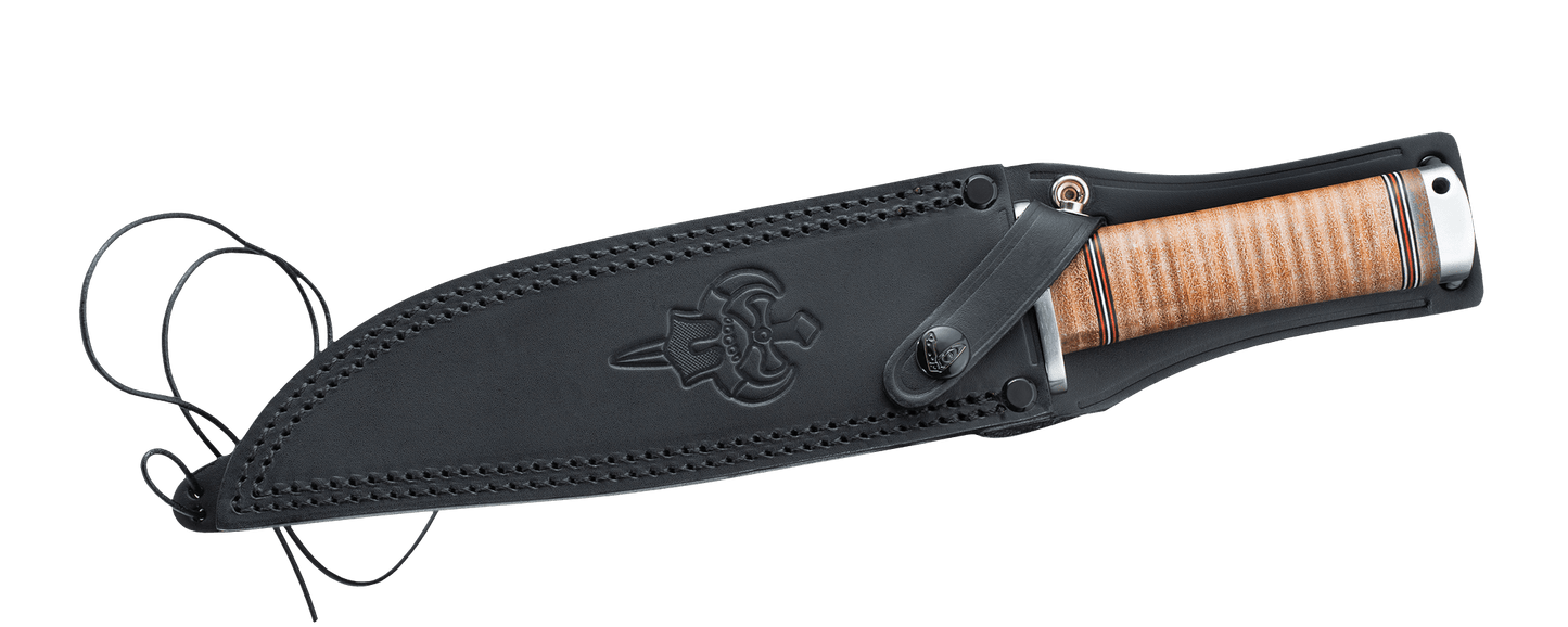 Fallkniven NL2L Northern Light 'Odin' 7.87" Lam.VG10 Knife with Leather Sheath