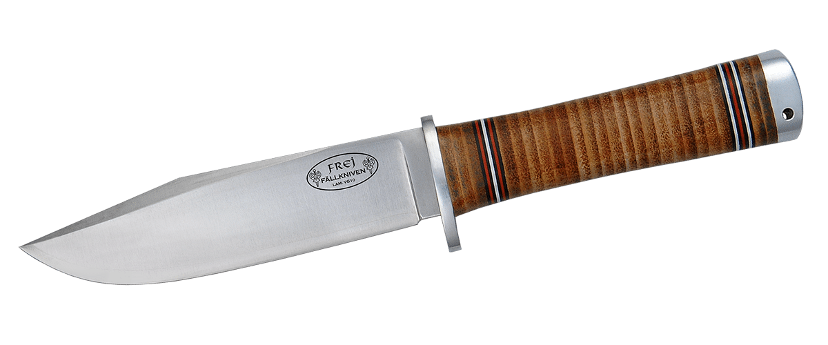 Fallkniven NL4L Northern Light 'Frej' 5.1" Lam.VG10 Knife with Leather Sheath