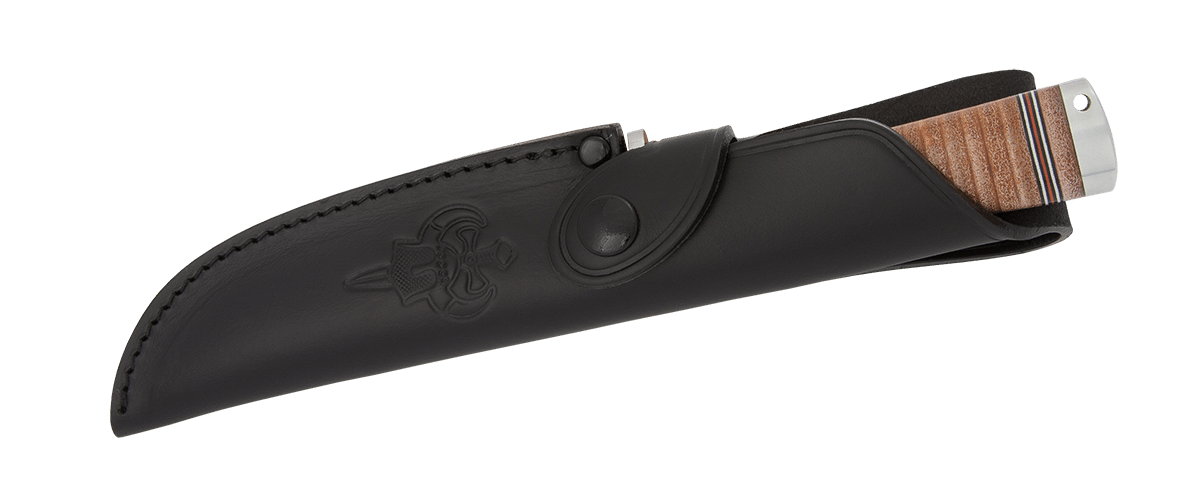 Fallkniven NL4L Northern Light 'Frej' 5.1" Lam.VG10 Knife with Leather Sheath