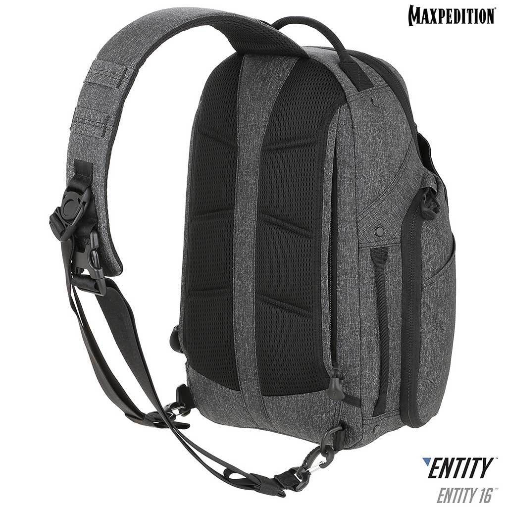 Maxpedition Entity 16 Charcoal EDC Single-Strap Sling/Backpack NTTSL16CH