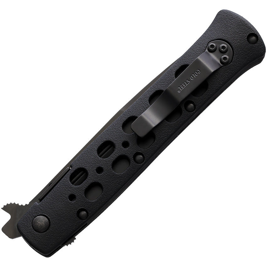 Cold Steel Ti-Lite 4" Black AUS8A Zy-Ex Folding Knife 26SP-BKBK