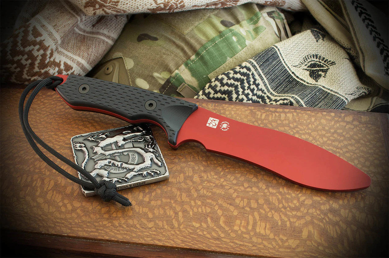Spartan Blades Ronin Shinto Trainer 5.5" Aluminum Red Training Knife