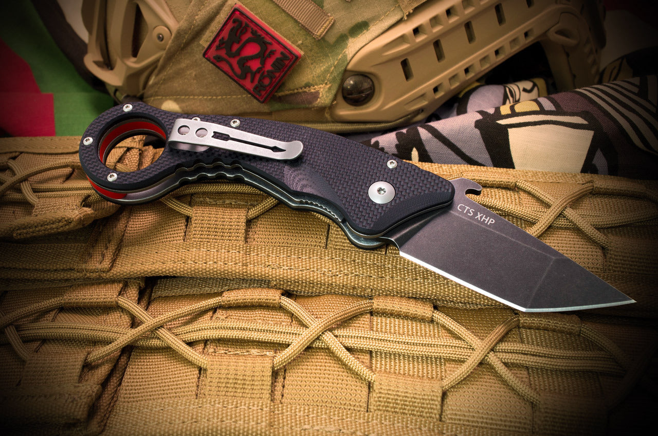 Spartan Blades Ronin Shoto 2.5" CTS-XHP G10 Karambit Folding Knife