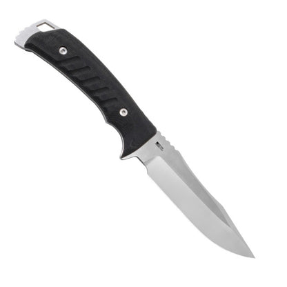 SOG Pillar 5" CPM S35VN Black Canvas Micarta Fixed Blade Knife with Kydex Sheath