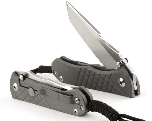 Chris Reeve Umnumzaan Tanto 3.675" Magnacut Titanium Folding Knife UMN-1002