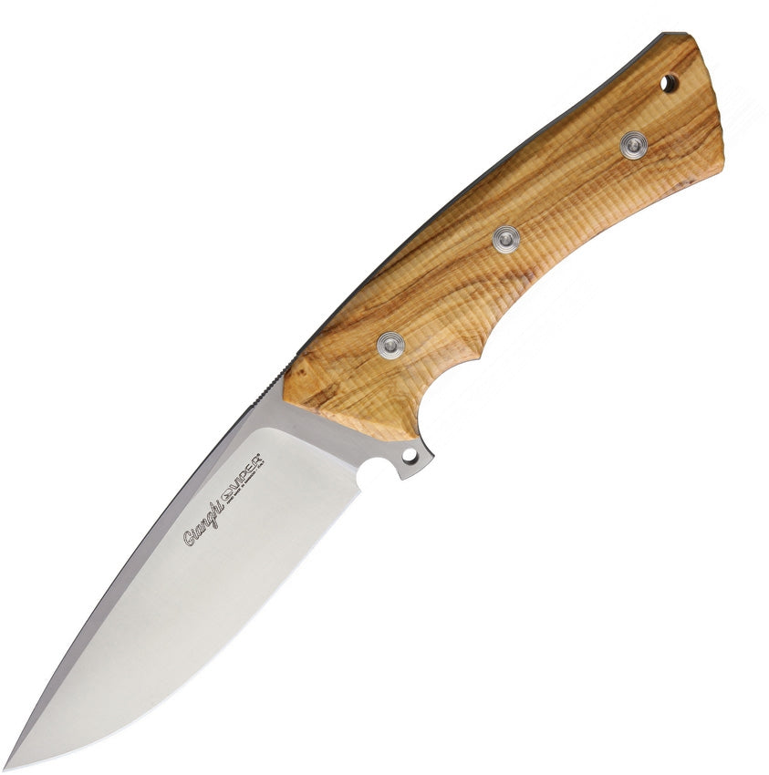 Viper Gianghi 4.5" N690Co Fixed Blade Knife with Olive Handle V4880UL