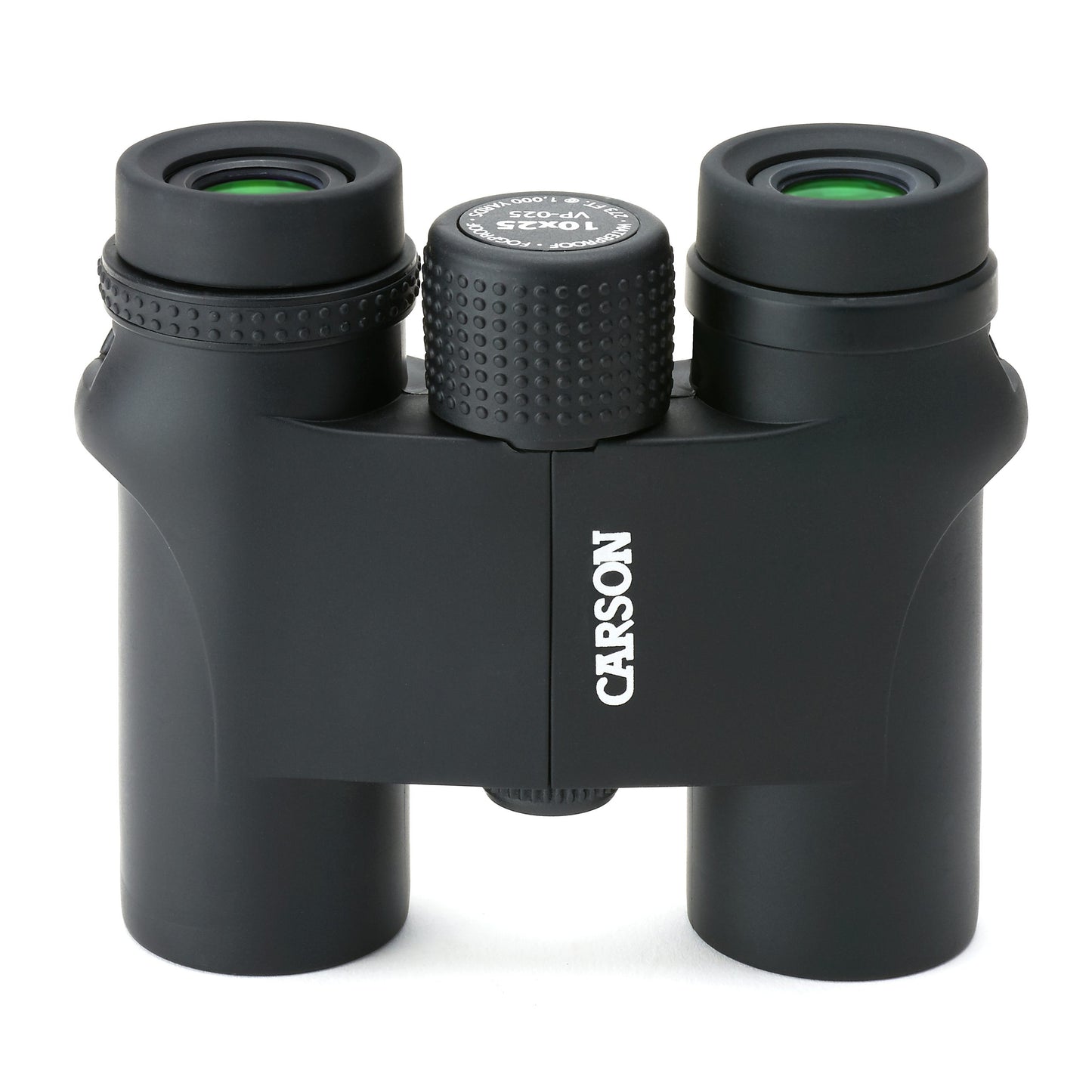 Carson VP Series 10x25mm Compact Phase-Coated Waterproof Binoculars VP-025