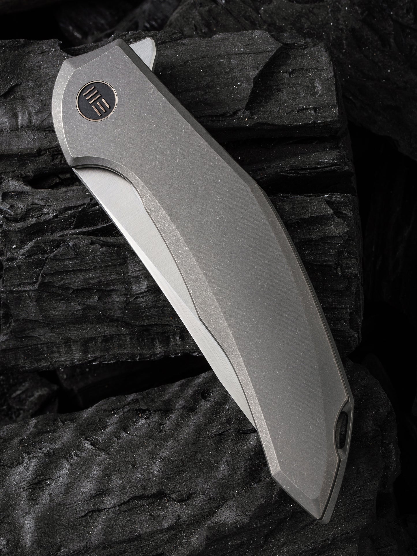 WE Merata Limited Edition 3.68" CPM 20CV Titanium Folding Knife by Anton Tkachenko WE22008A-2