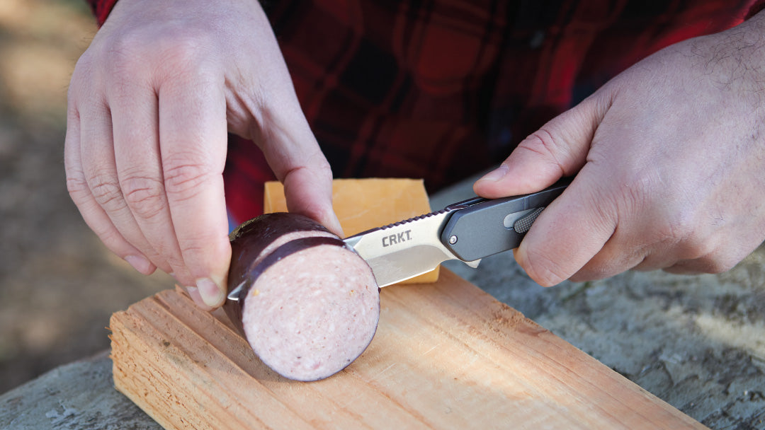 CRKT Bona Fide 3.59" D2 IKBS Field Strip Folding Knife by Ken Onion K540GXP