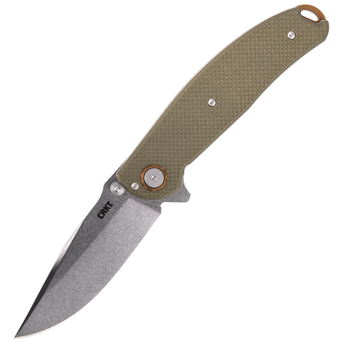 CRKT Butte 3.36" D2 A/O G10 Deadbolt Folding Knife - Lucas Burnley - 2471