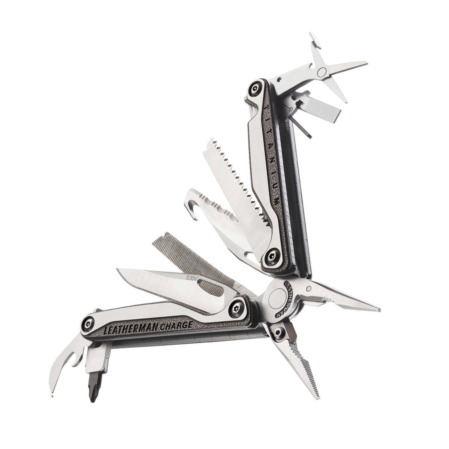 Leatherman Charge Plus TTI 4" Titanium Multi Tool with S30V Blade and Nylon Sheath