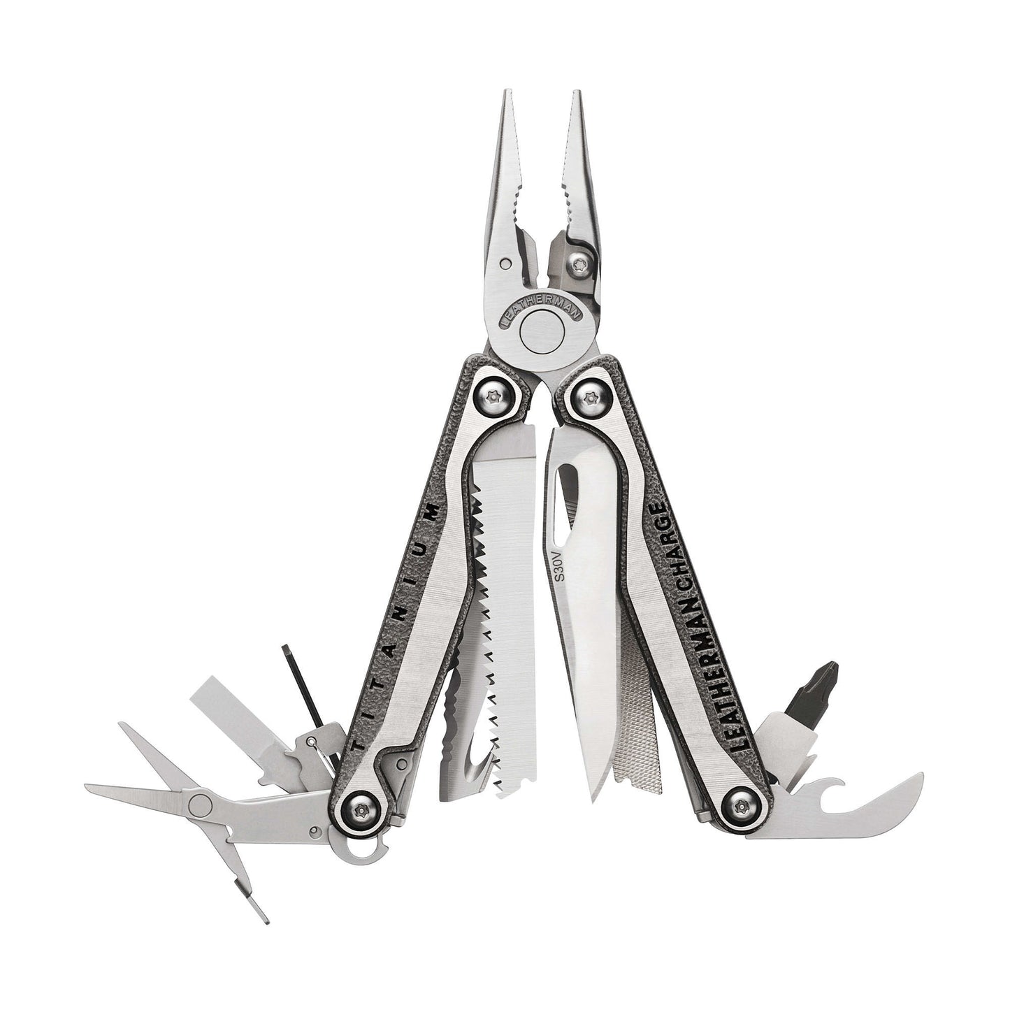 Leatherman Charge Plus TTI 4" Titanium Multi Tool with S30V Blade and Nylon Sheath