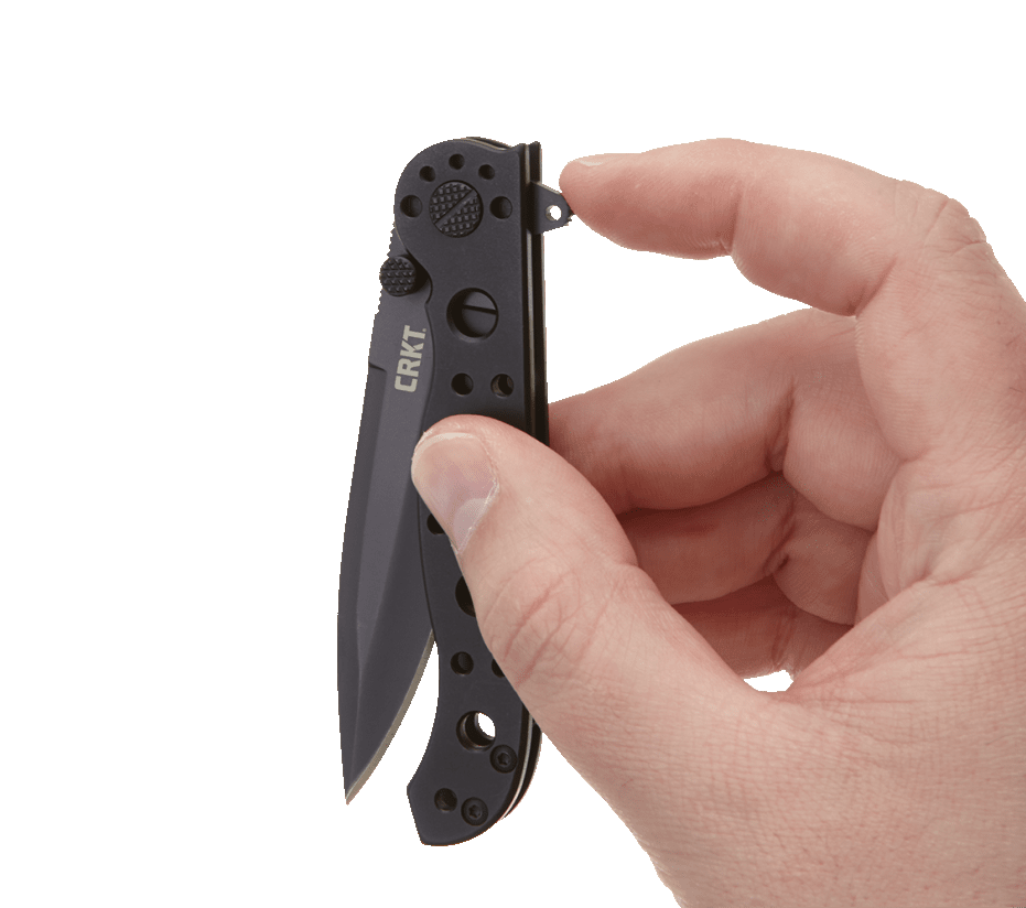 CRKT M16-01KS 3.06" Spear Point Carson Flipper Framelock Folding Knife - Kit Carson Design
