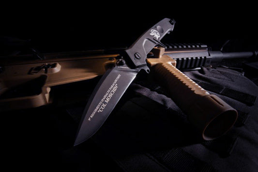 Extrema Ratio MF2 Ordinanza Col Moschin 4.4" N690 Black Folding Knife