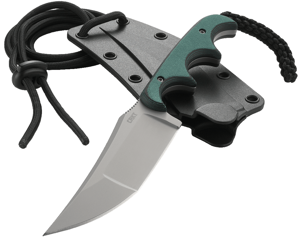 CRKT Minimalist Katana 3.56" Fixed Blade Knife - Alan Folts Design - 2394