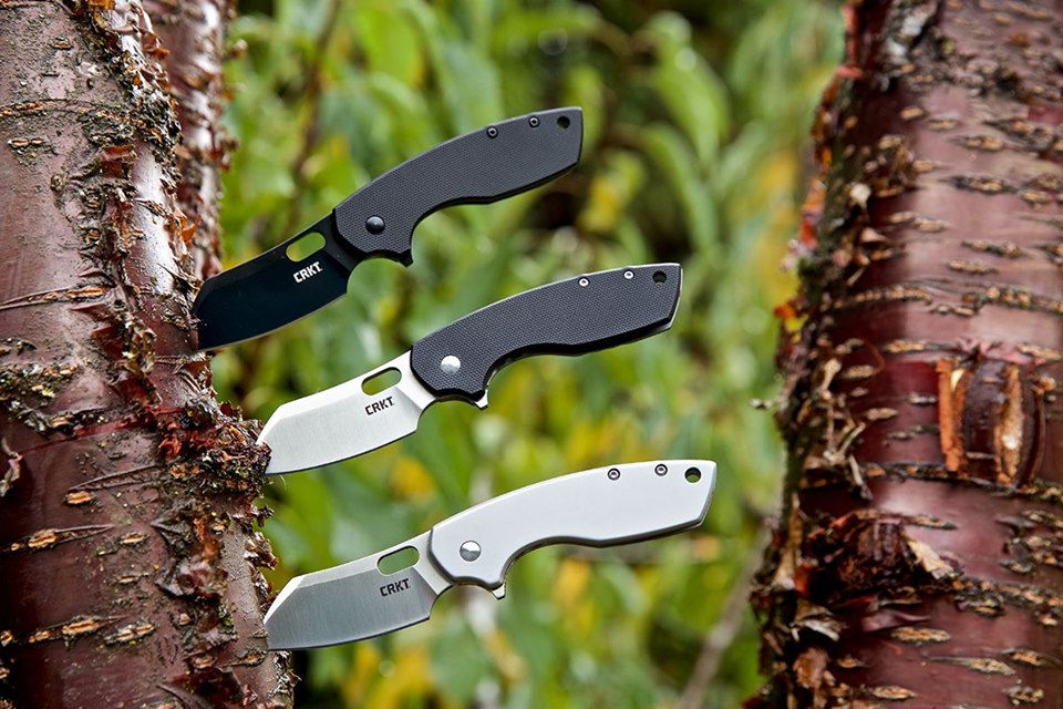 CRKT Pilar Large 2.67" G10 Folding Knife - Jesper Voxnaes - 5315G