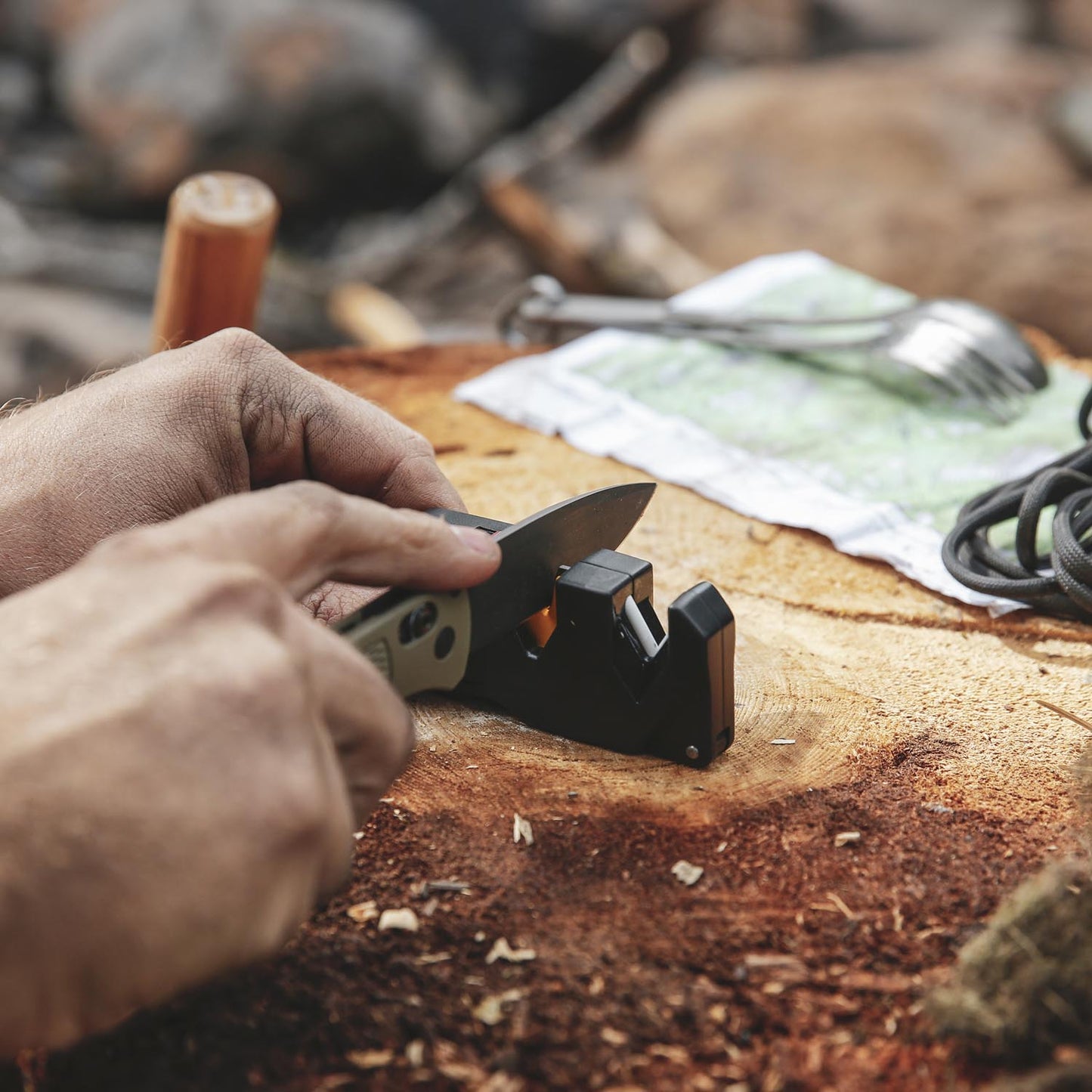 Work Sharp EDC Pivot Plus Knife Sharpener with Diamond Rod