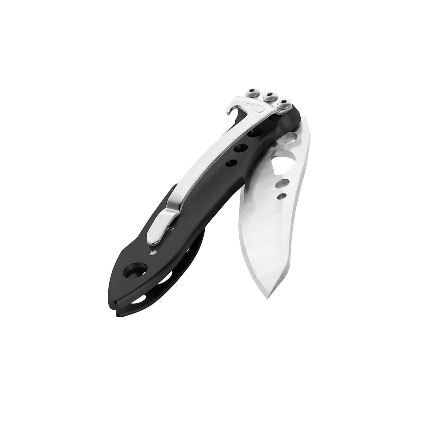 Leatherman Skeletool KB 2.6" 420HC DLC Folding Knife with Bottle Opener