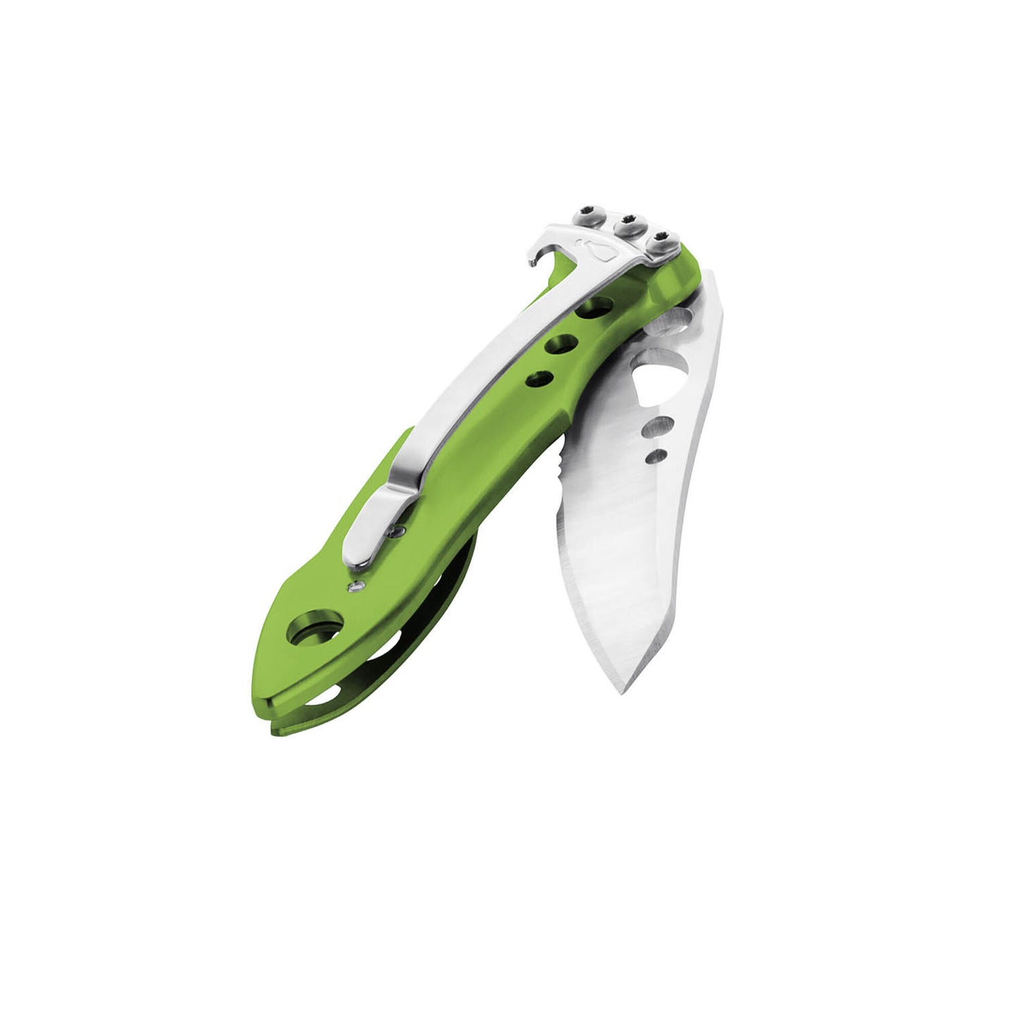 Leatherman Skeletool KBX 2.6" 420HC Sublime Green Folding Knife with Bottle Opener