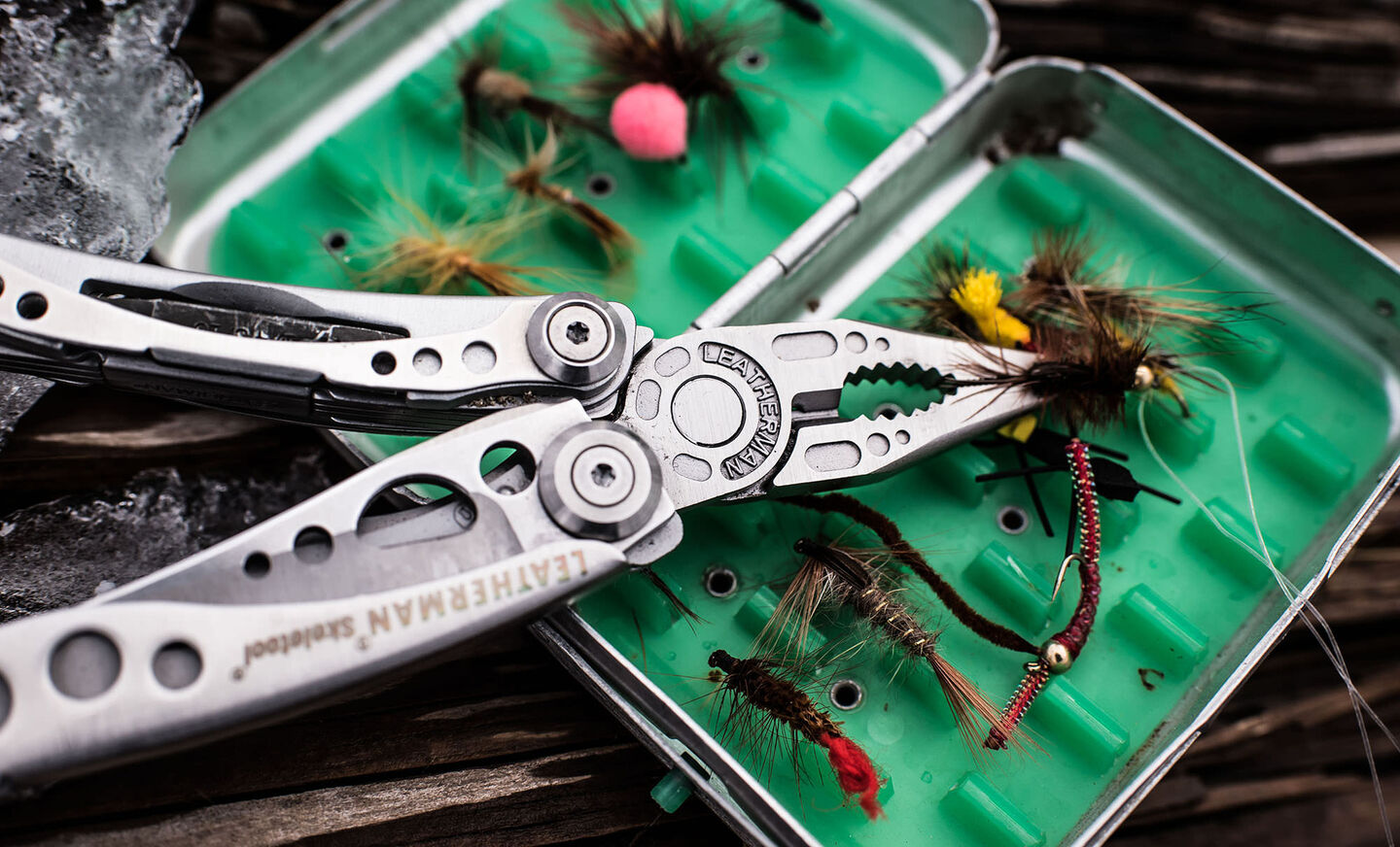 Leatherman Skeletool 4" Stainless Steel Multi Tool