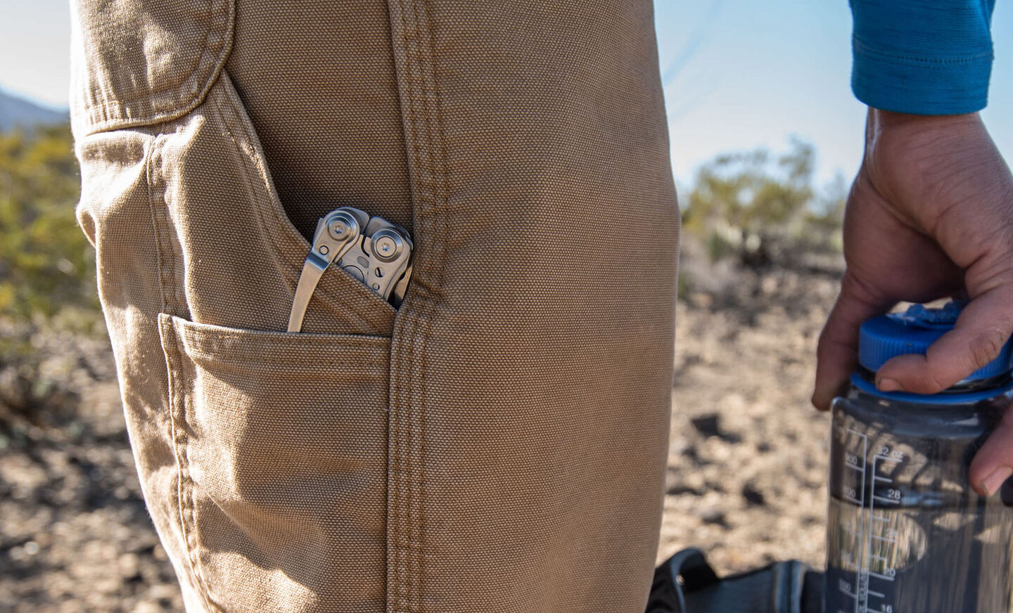 Leatherman Skeletool 4" Stainless Steel Multi Tool