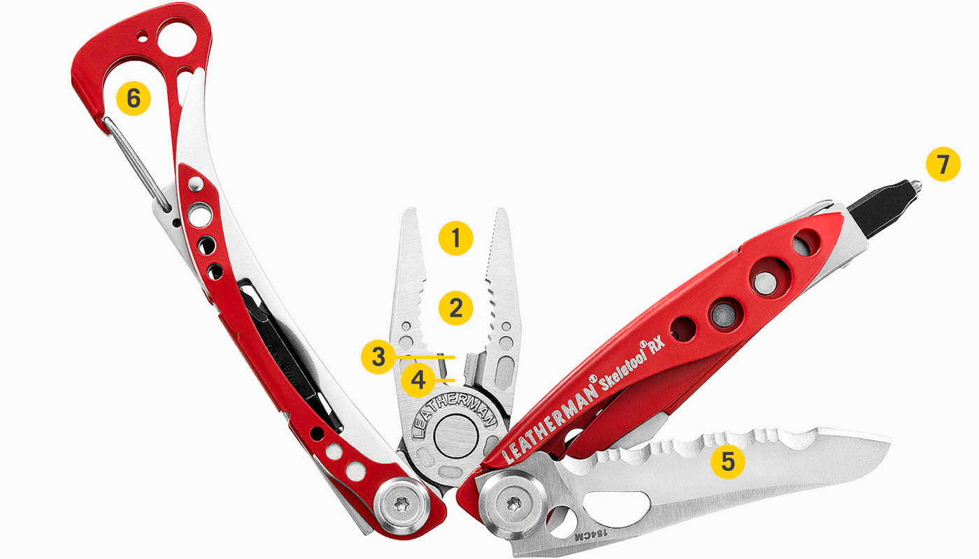 Leatherman Skeletool RX 4" Rescue Multi Tool with 154CM Blade