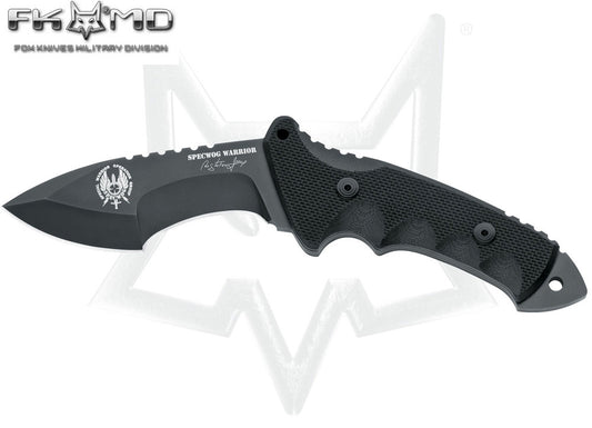 Fox FKMD SPECWOG Warrior 4.5" N690Co Fixed Blade Combat Knife with Kydex Sheath FX-0171113
