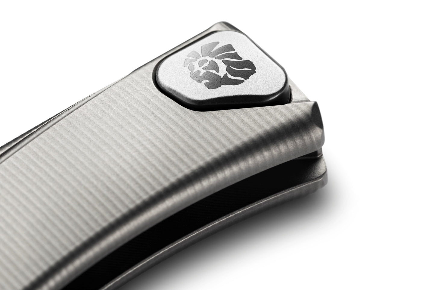 LionSteel Thrill 3.15" M390 Integral Slipjoint Folding Knife with Grey Titanium Handle