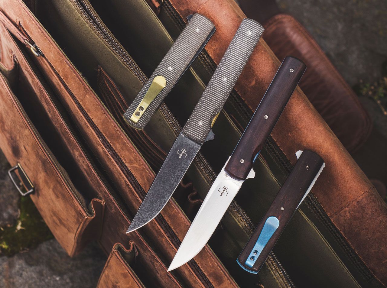 Boker Plus Urban Trapper 3.27" VG-10 Cocobolo Folding Knife 01BO318