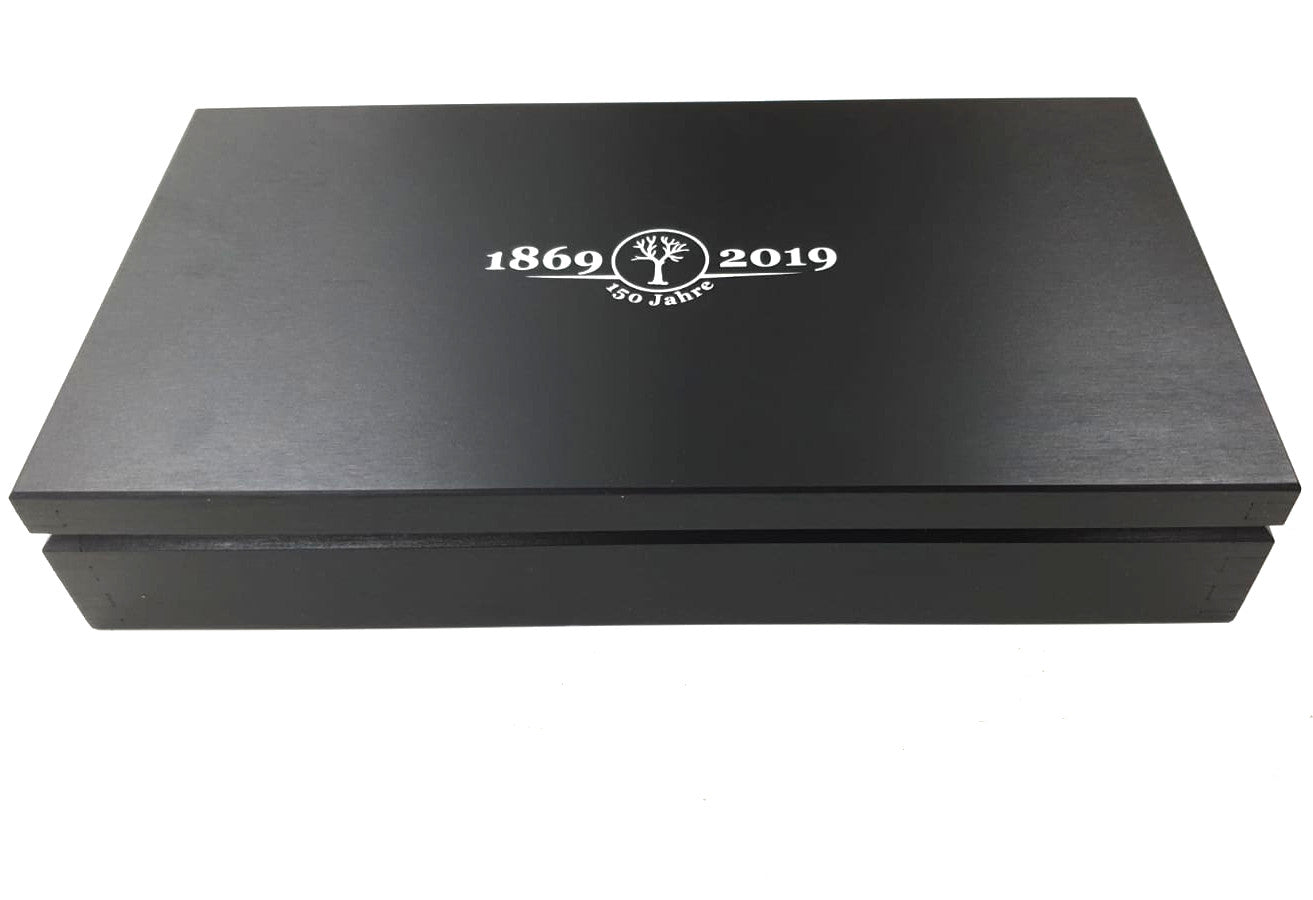 Boker Vollintegral 150th Anniversary Limited Edition 4.6" Chad Nichols Damascus Fixed Blade Knife 121585DAM