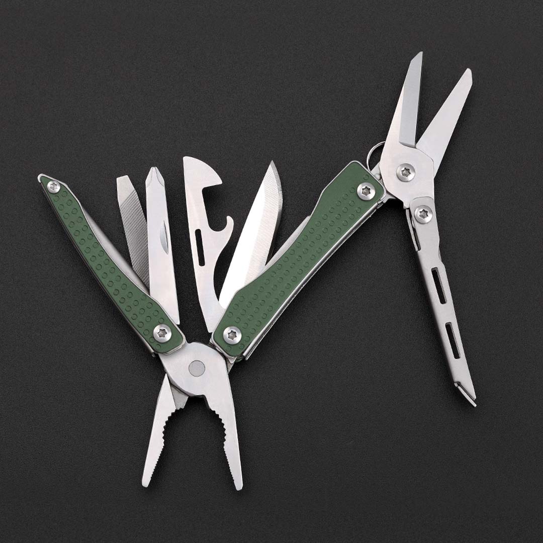 NexTool Mini Flagship Green Multi-Tool with 10 Functions