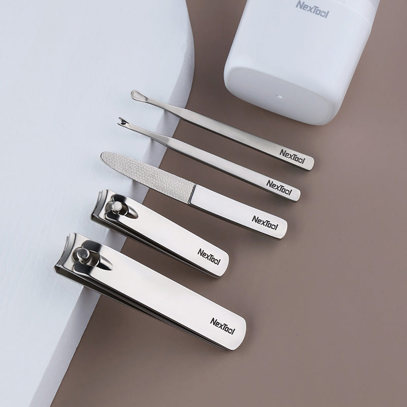 NexTool Zhizhen 5-Piece Nail Clipper Set with Case