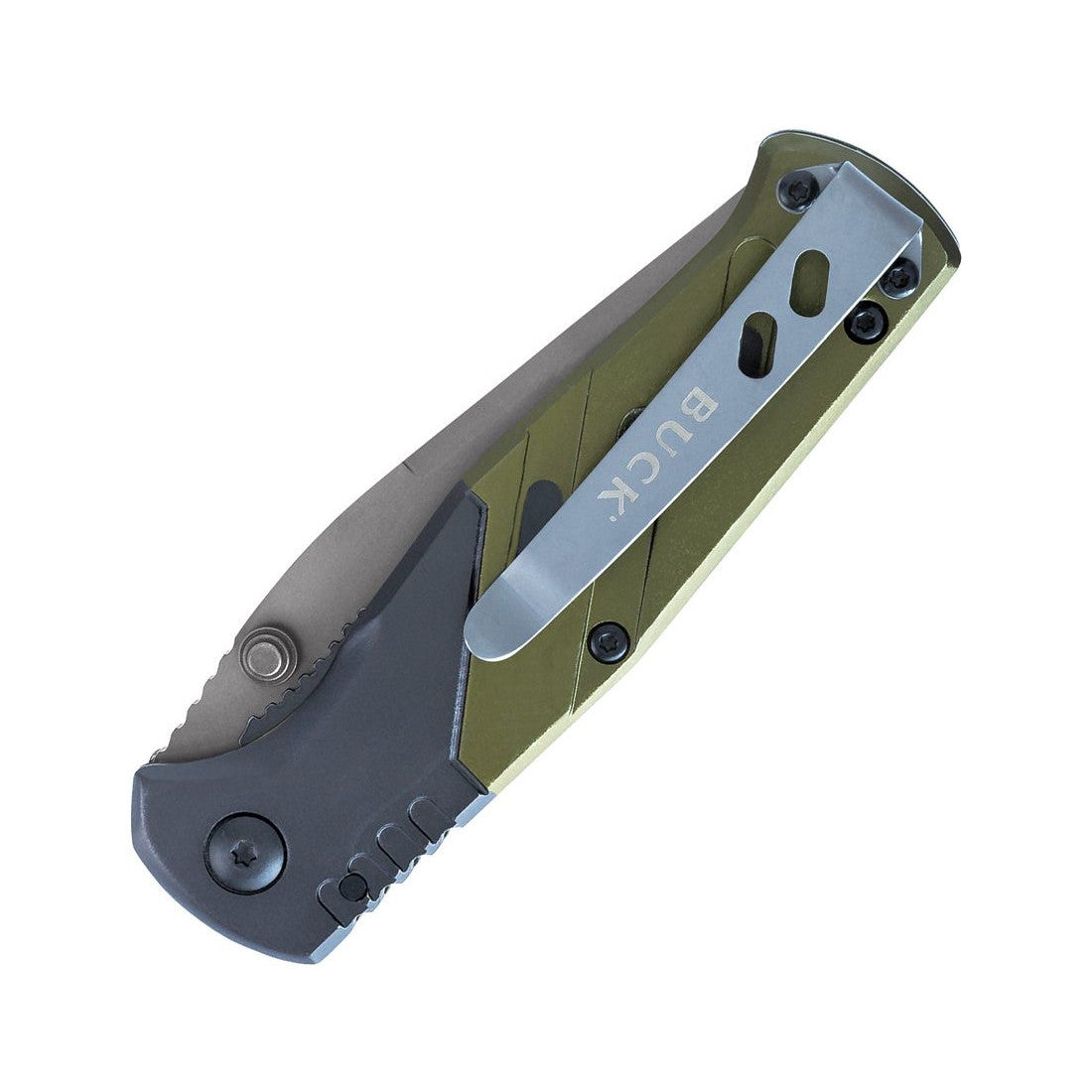 Buck 736 Trekker XLT 3.125" Titanium Coated 7Cr17MoV Aluminium Folding Knife