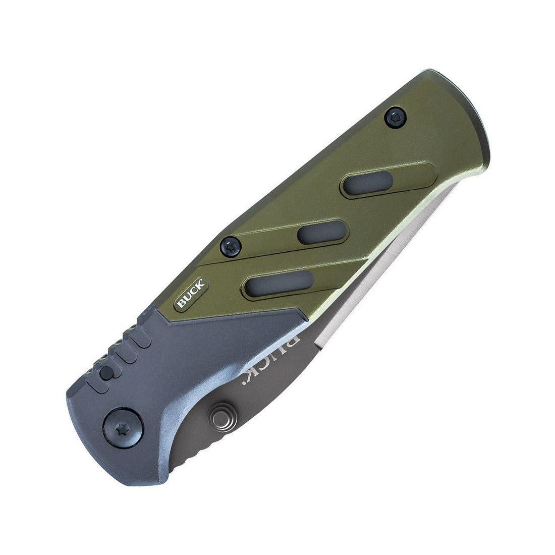 Buck 736 Trekker XLT 3.125" Titanium Coated 7Cr17MoV Aluminium Folding Knife