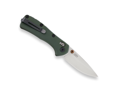 Buck 790 Mini Range Elite 2.625" Magnacut Crossbar Lock Green Aluminium Folding Knife