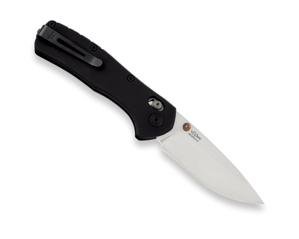 Buck 791 Range Elite 3.375" Magnacut Crossbar Lock Black Aluminium Folding Knife