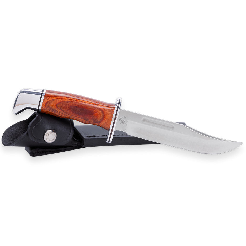 Buck 119 Special Heritage 6" 420HC DymaLux Cocobolo Fixed Blade Knife - Made in USA - 0119CCS1-B